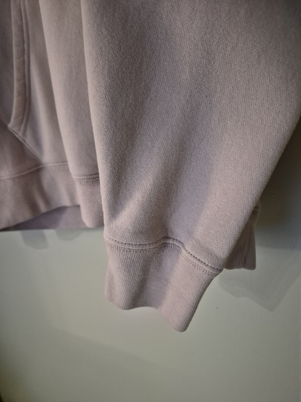 Abercrombie & Fitch Women’s M Relaxed Soft A&F Fleece Hoodie Dusty Pink - Picture 5 of 7